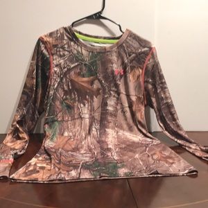 Under Armour camouflage long sleeve shirt
